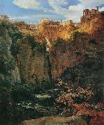 Tivoli, les cascades et le temple de Vesta